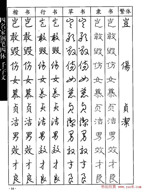 十四畫的字|笔画14画的所有汉字：